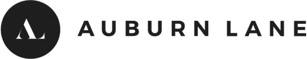 Auburn Lane logo design on black background