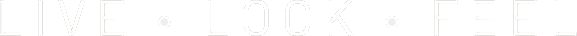 Text design: Live Look Feel in white text