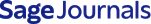 Sage Journals logo in blue text