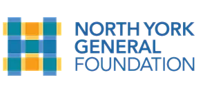 North York General Foundation logo design.